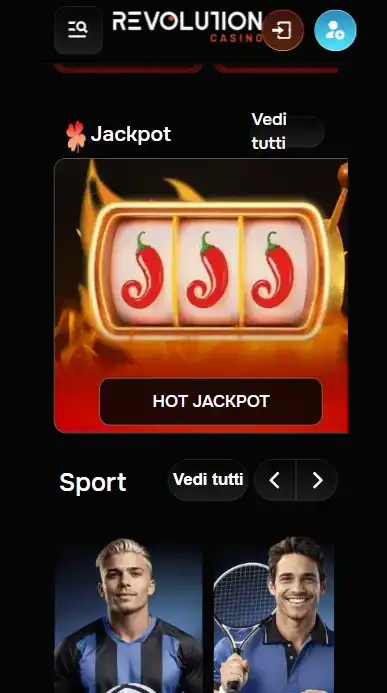 Push notifiche bonus/jackpot