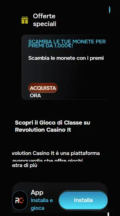 Bonus Esclusivi App